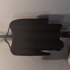 Black tunic sweater